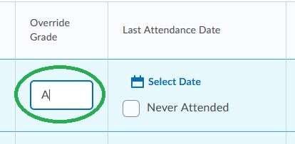 Field to Overgrade Data