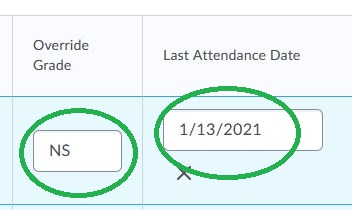 Last Attendance Date