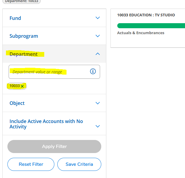 Enter your Cost Center Number