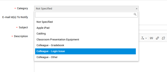 this is a picture of selection menu